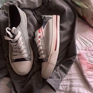 New England Patriots brand new, never worn sneakers.